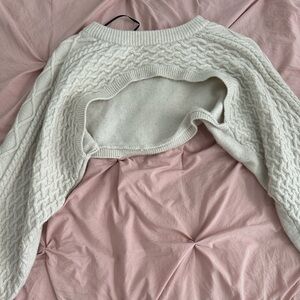 H&M Off-White Knit Sweater